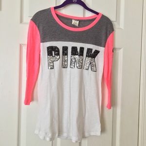 Victoria’s Secret PINK Baseball Tee